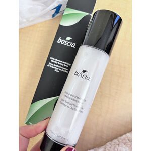 BOSCIA WHITE CHARCOAL Mattifying Makeup Setting Spray 5.0oz/150ml NIB